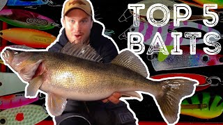 Top 5 Ice Fishing Baits/Lures for Walleyes