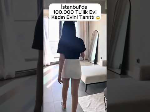 A 100,000 TL House in Istanbul! A Woman Introduced Her House 😱 #istanbul #rent #increase #renthouse