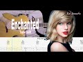 Enchanted(Taylor Swift) | Fingerstyle Guitar Tutorial TAB & Chords & Lyrics