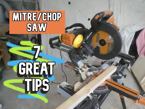 7 great mitre saw tips #Woodworking #evolution
