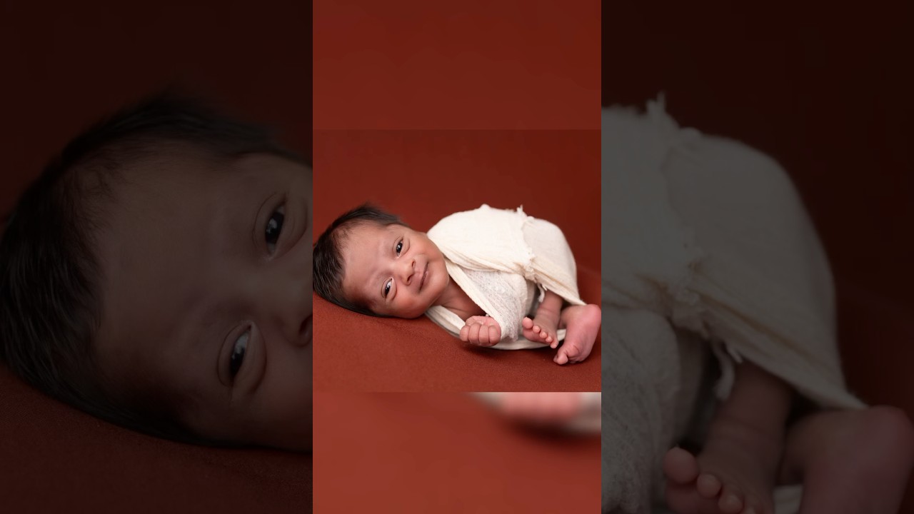 Newborn photoshoot reel Dubai