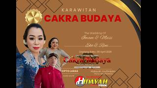 Download lagu 🔴🔵 LIVE STRAEMING CAKRA BUDAYA WEDDING : IMAM & MEISI / EKO & RINI.08 APRIL 2026 HIDAYAH MULTIVISION mp3