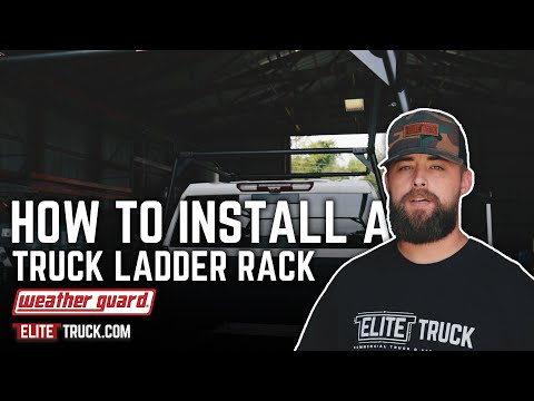 How to Install a Weather Guard Ladder Rack in 5 Minutes - EliteTruck.com