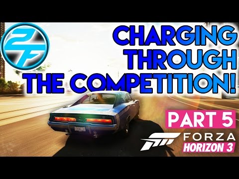 CHARGING THROUGH THE COMPETITION! | Forza Horizon 3 Walkthrough Gameplay Part 5