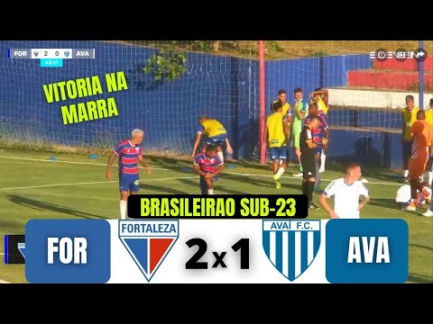 FORTALEZA 2 X 1 AVAI | BRASILEIRAO ASPIRANTES | 19/08/21
