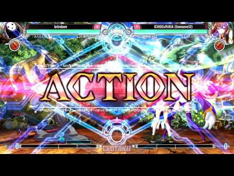 CEOtaku 2016 BlazBlue Central Fiction Winners Finals brkrdave vs Dsmoove12