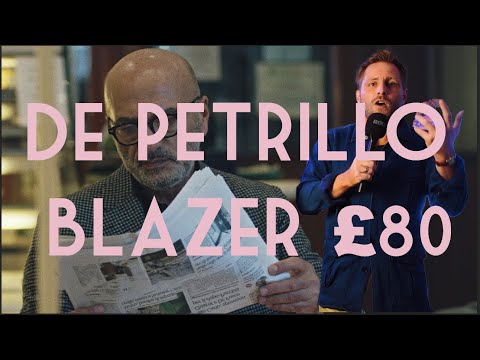 De Petrillo Blazer For £80 - A Neapolitan Tailoring Classic!