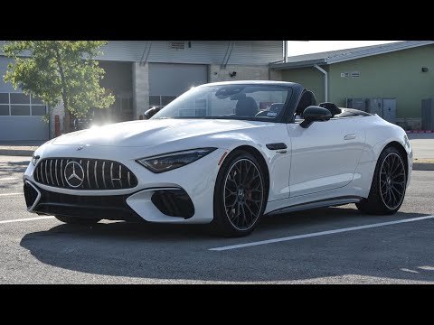 2022 Mercedes-AMG SL55 Roadster Walk-Around Video