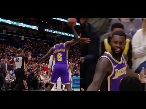 Lance Stephenson in SHOCK After Getting Tech for PRETENDING To Throw Ball at Ref!