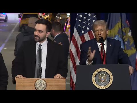 Trump says federal government will no longer fund sanctuary cities; Mamdani vows to defend New York