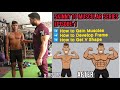 SKINNY TO MUSCULAR SERIES V-Shape body कैसे बनाए? ll गैनिंग नही हो रही तो जरूर देखे 💪+LEGS WORKOUT