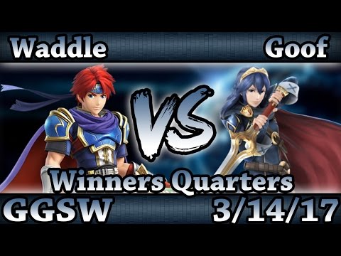 GGSW 24 - Waddle (Roy) Vs. LCX|Goof (Lucina) Smash Wii U Winners Quarters - Smash 4