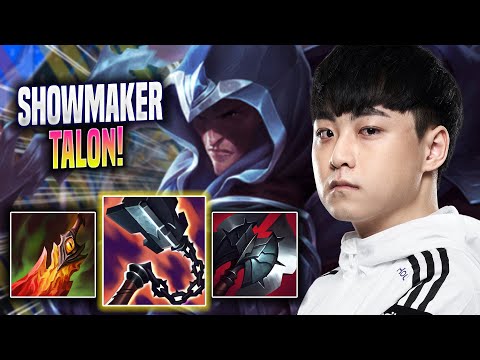 SHOWMAKER LITERALLY GOD MODE WITH TALON! - DK ShowMaker Plays Talon MID vs Xerath! | Season 2022