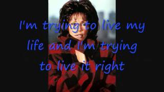 Whitney Houston ~ My Heart Is Calling ~ Lyrics On Screen