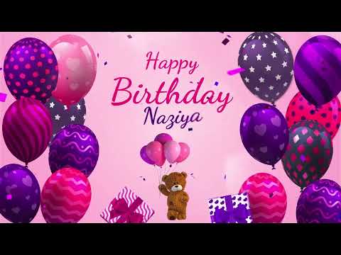 Happy Birthday Naziya | Naziya Happy Birthday Song | Naziya