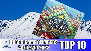 Top 10 Board Game Climbers for Week Ending in April 27th 2022