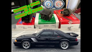 How to diagnose a Foxbody mustang air conditioning issue.  Common Problem Repairs inside!
