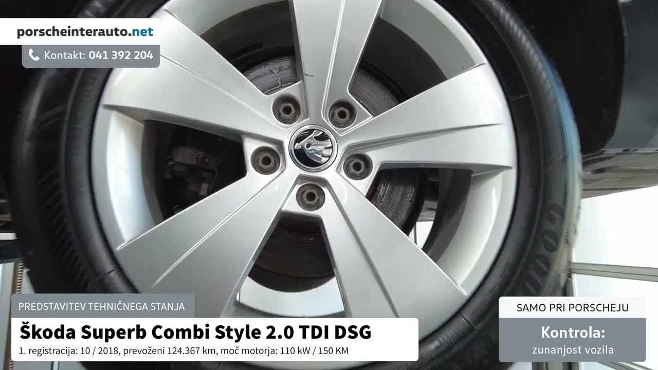 Škoda Superb Combi 2.0 TDI Style DSG