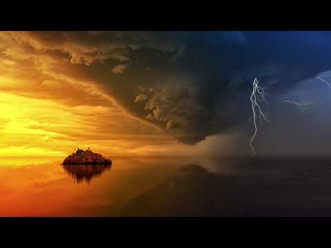 1 Hour Loon Calls During Thunder & Sleet Storm *With Relaxing Music*