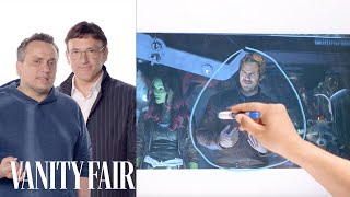 Infinity War's Directors Break Down the Thor and Guardians of the Galaxy Scene | Vanity Fair video