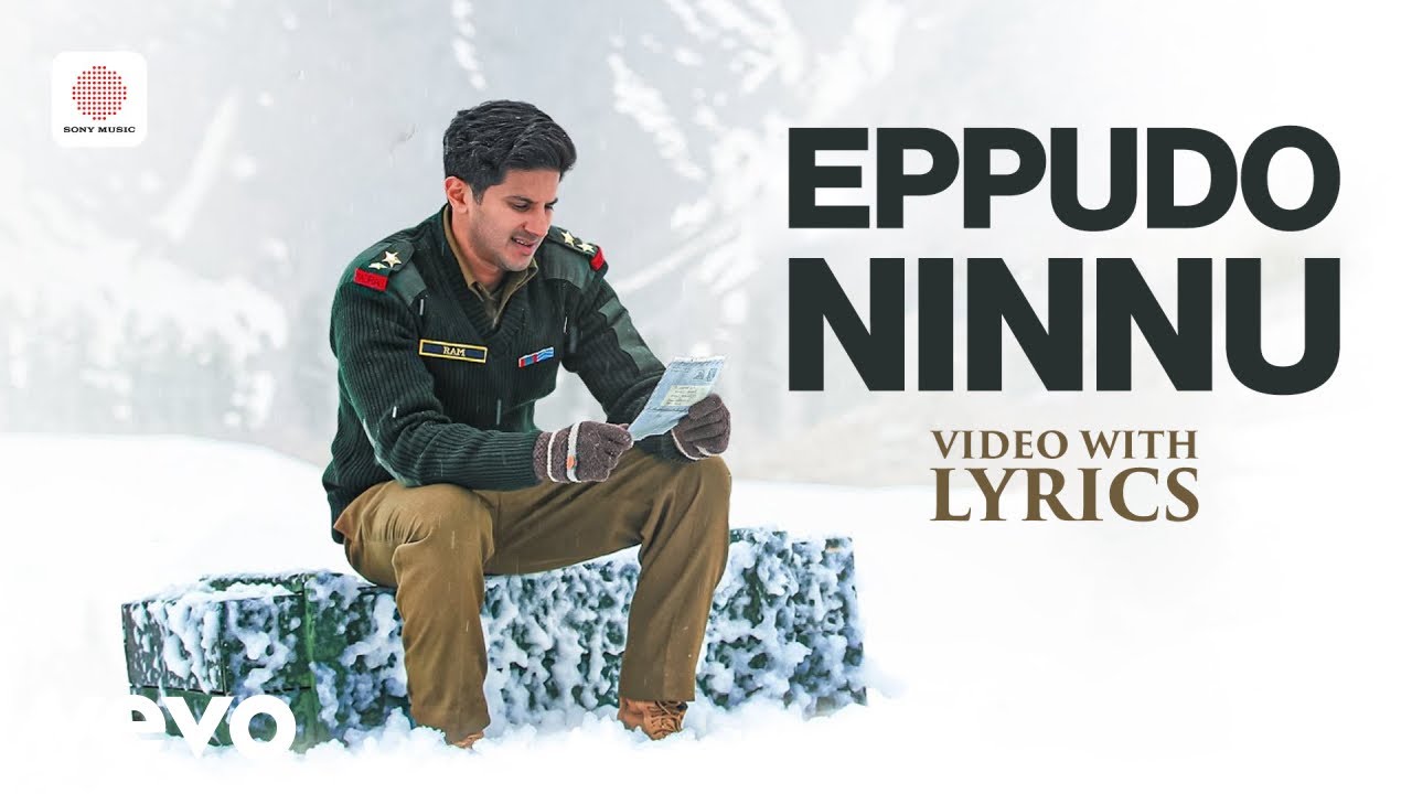 Sita Ramam (Telugu) - Eppudo Ninnu Video with Lyrics | Dulquer Salmaan | Mrunal | Vishal