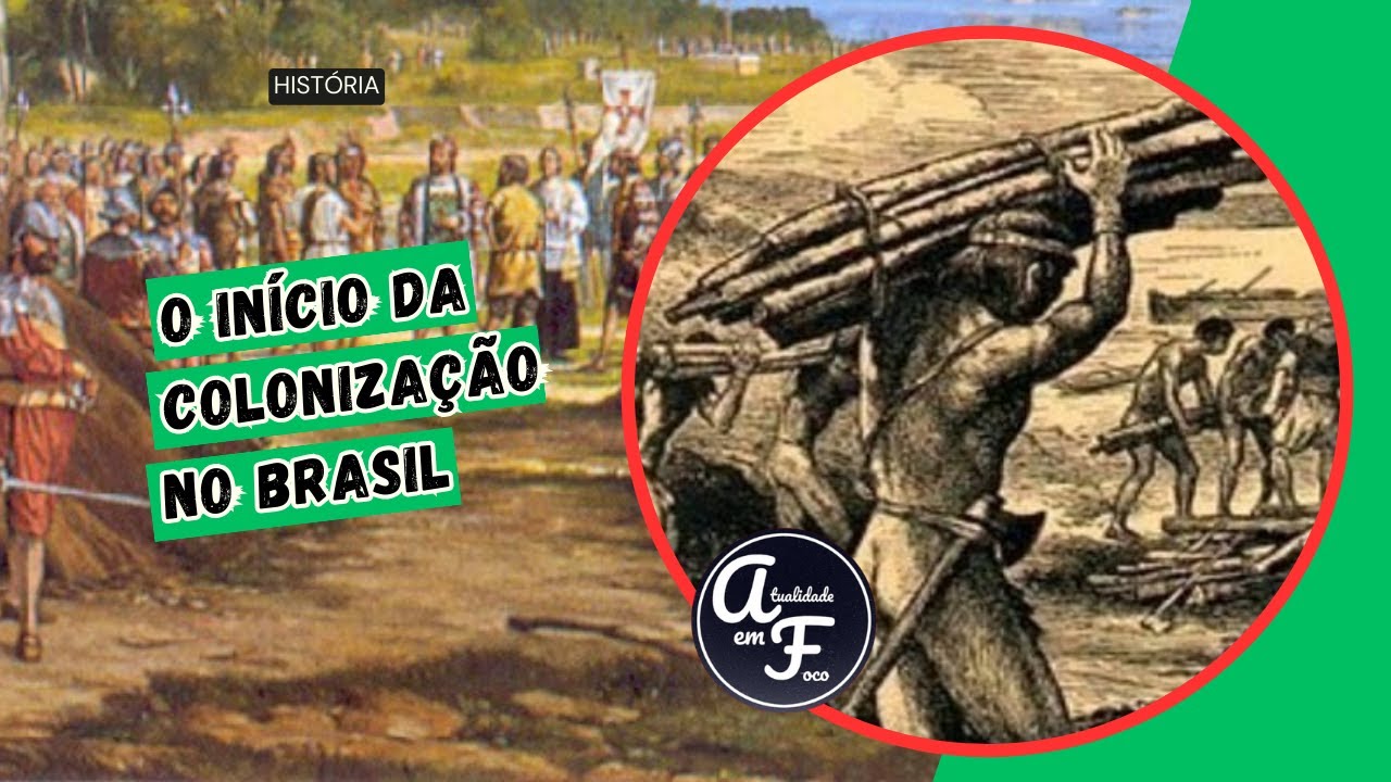 A colonização no brasil (HISTÓRIA)