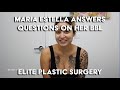 Maria Estella Answers Questions On Her BBL By Dr Salama Elite Plastic Surgery