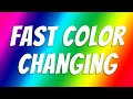 NEON Changing Color Flashing FLUO Lights Colorful Lights Fast Colour Changing Screen 80