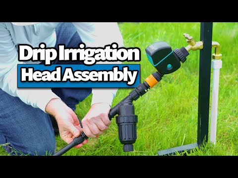 How to Install a Drip Irrigation Head Assembly (Beginner's Guide)
