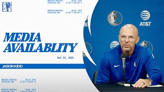 Jason Kidd | Post Game Media Availability vs SAS | 10/22/25