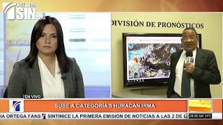 Irma sube a categoría 5 convirtiéndose en un huracán extremadamente peligroso