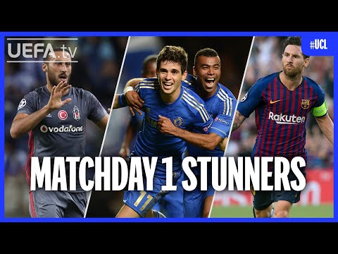 Champions League Goals That Will Leave You Shocked! 😱 | MD1 Edition