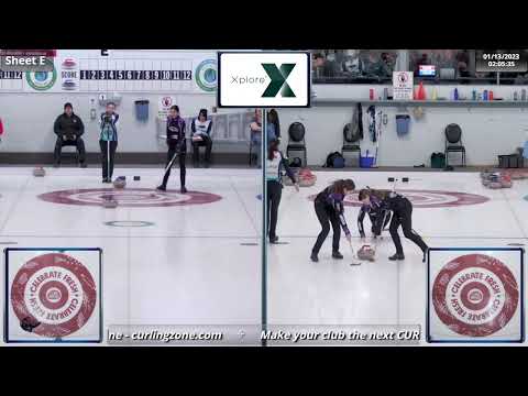 Rylie Paul vs. Mia Toner - Draw 5 - Xplore U18 Girls Northern Ontario Provincials