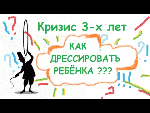 Как дрессировать ребёнка?