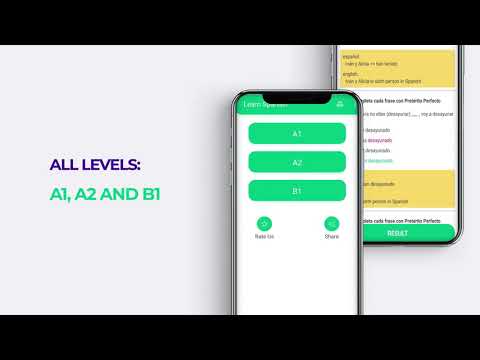 Learn Spanish Grammar A1 A2 B1 Video