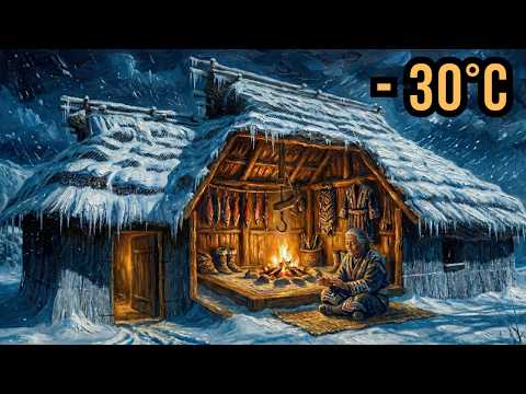 How Japan's Forgotten People Built Thatched Houses to Survive -30°C Winters?