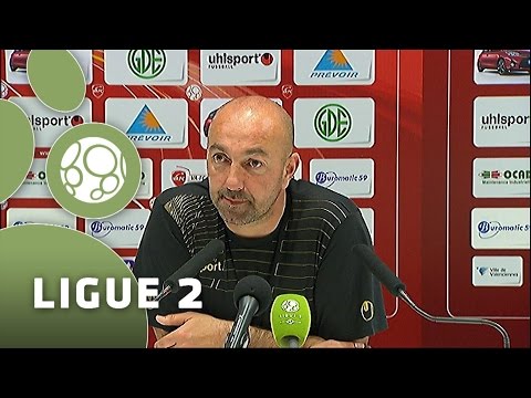 Conférence de presse Valenciennes FC - GFC Ajaccio (2-1) - 2014/2015