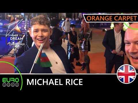 UNITED KINGDOM EUROVISION 2019: Michael Rice - 'Bigger Than Us' (ORANGE CARPET INTERVIEW)