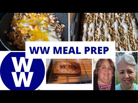 Weight Watchers Easy Meal Prep | HG Lemon Poppy Seed Oat Bake | WW Hashbrown and Egg#weightwatchers