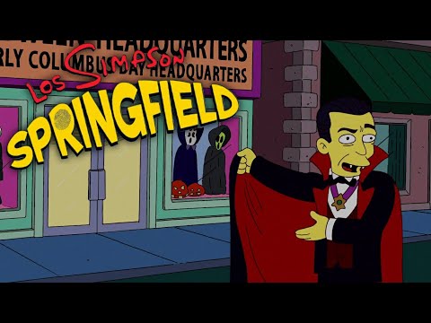 Conde Drácula #9 | Evento: La Casita del Terror XXX | Los Simpsons Springfield | Por Nick