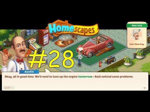 Homescapes Story Garage Day 4 Gameplay Walkthrough