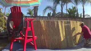 Dress Up Your Above Ground Pool | Tiki Intex Pool