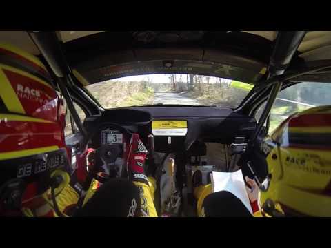 Onboard Shakedown Spa Rally 2017 / 208 R2 / Guillaume de Mévius - Louis Louka