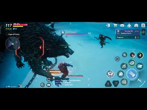 MFR - Defeating Fenris ( Mission - Savage Beast 2 ) with Wolverine, Marvel Future Revolution...