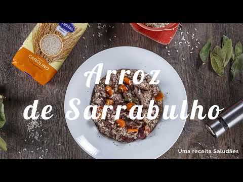 Receita Arroz de Sarrabulho