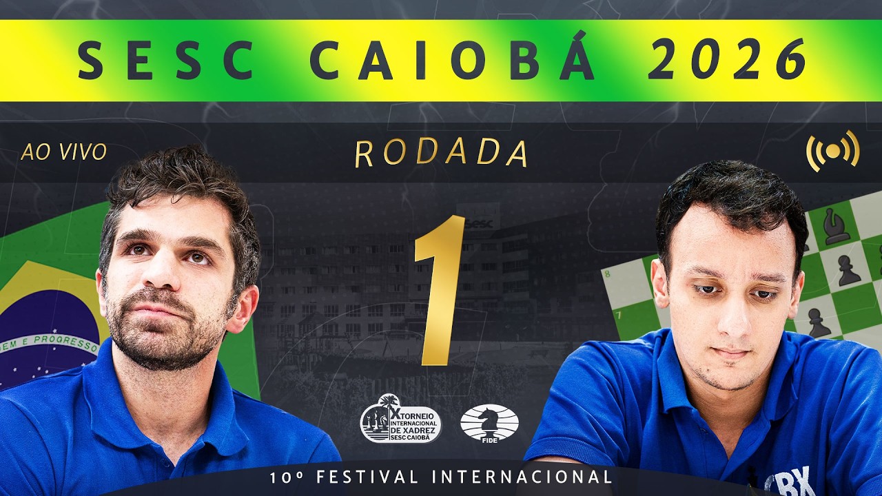 O ESPETÁCULO COMEÇA AGORA!!!!!!!!!!!!!!!!! SESC CAIOBÁ 2026 - RODADA1