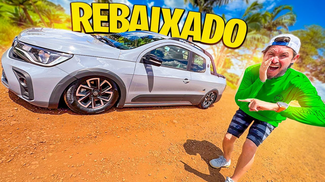 COLOQUEI SUSPENÇÃO A AR NA SAVEIRO CROSS EXTREME