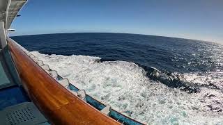 Cruise ship in storm. Carnival Encounter Australia 🇦🇺 Carnival Cruises GoPro Hero 11