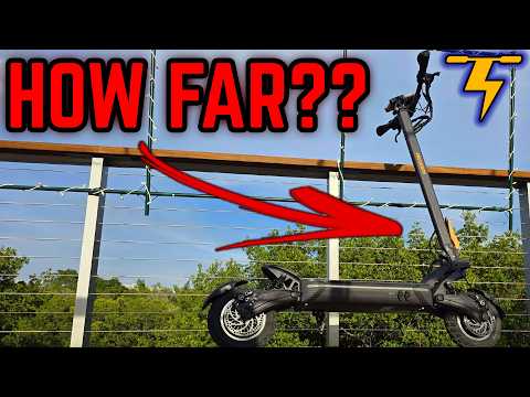 Max Speed Range Test on the Ausom F1 Max!!!