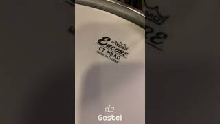 Video thumbnail for TESTANDO PELE REMO ENCORE 14" CONTROLLED SOUND POROSA by Matheus Sousa